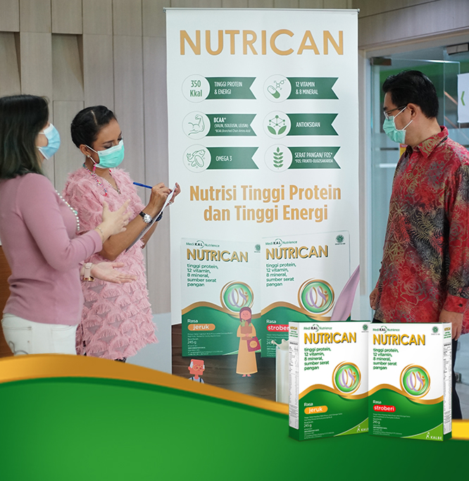 Nutrican, Nutrisi Khusus Pejuang Kanker Dukung Terapi Pasien Kanker